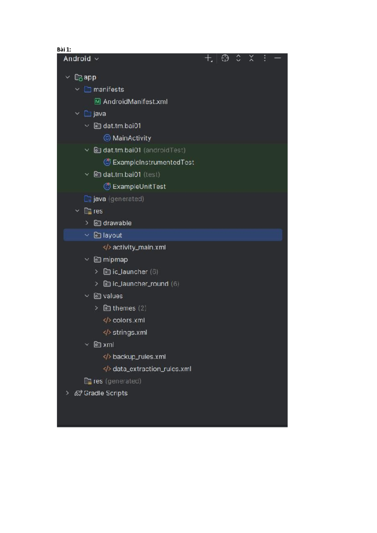 Lab 11: Android App Development - MainActivity Implementation - Studocu