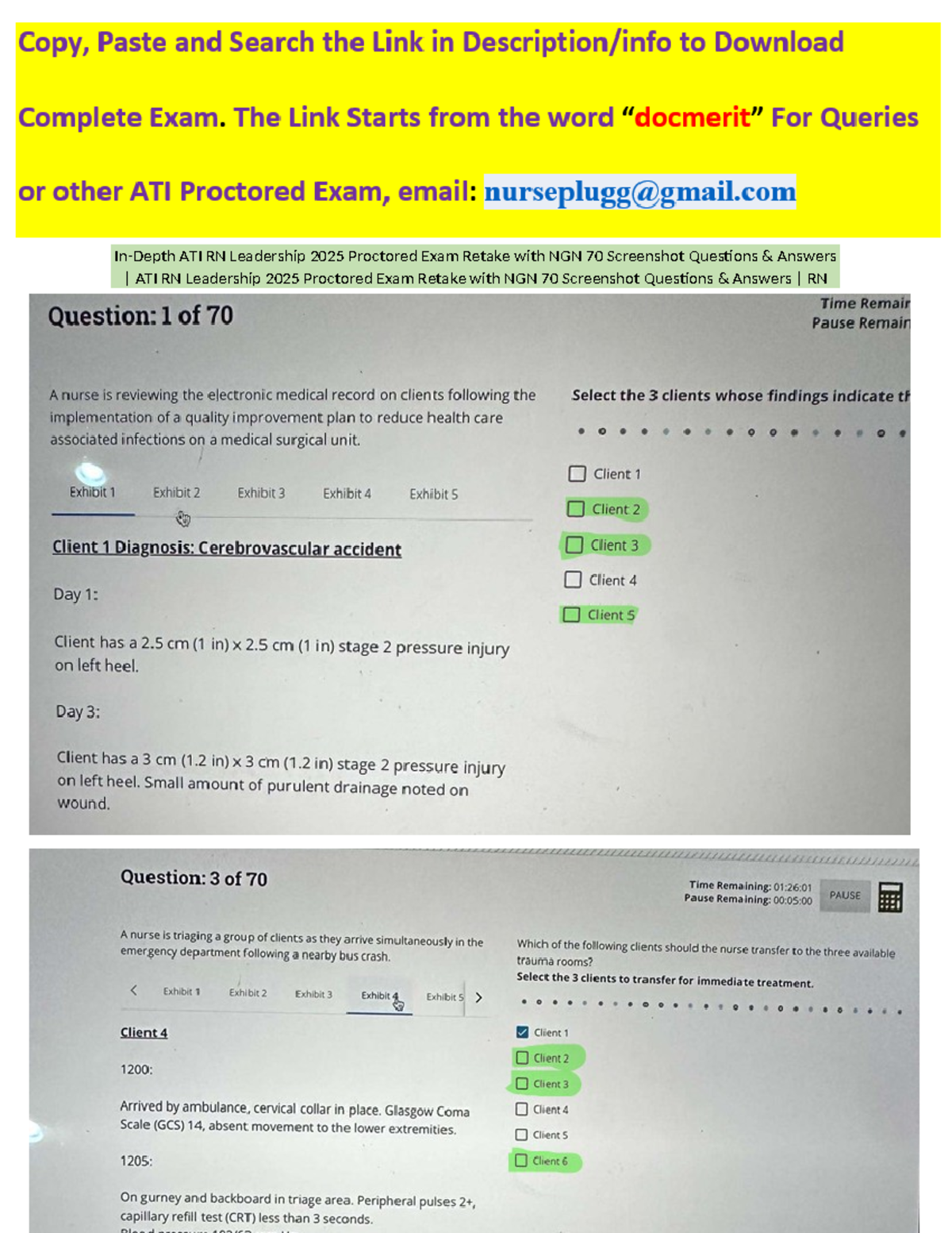 In-Depth ATI RN Leadership 2025 Proctored Exam Retake with NGN 70 Q&A ...