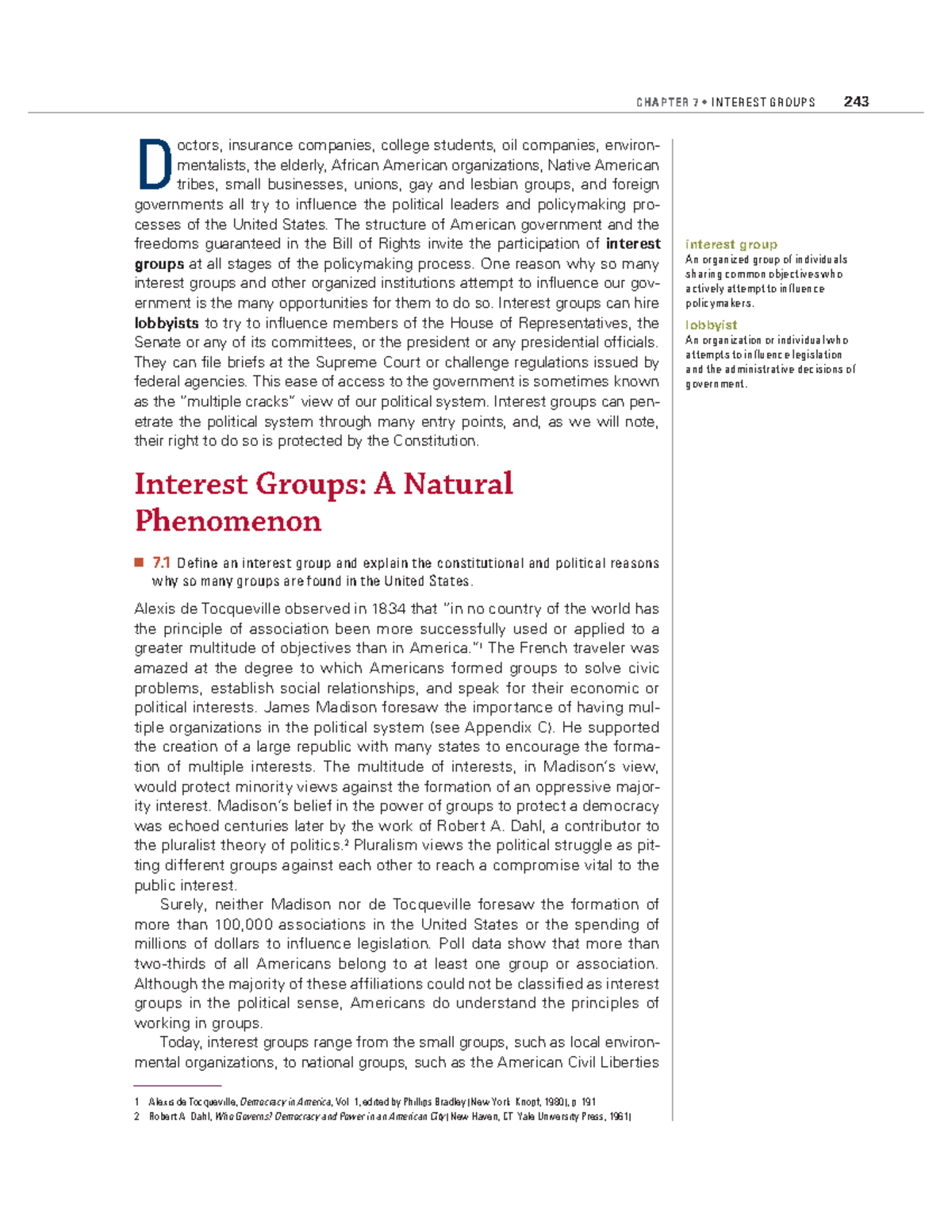 Interest Group Strategies and Their Influence on Government Decisions ...