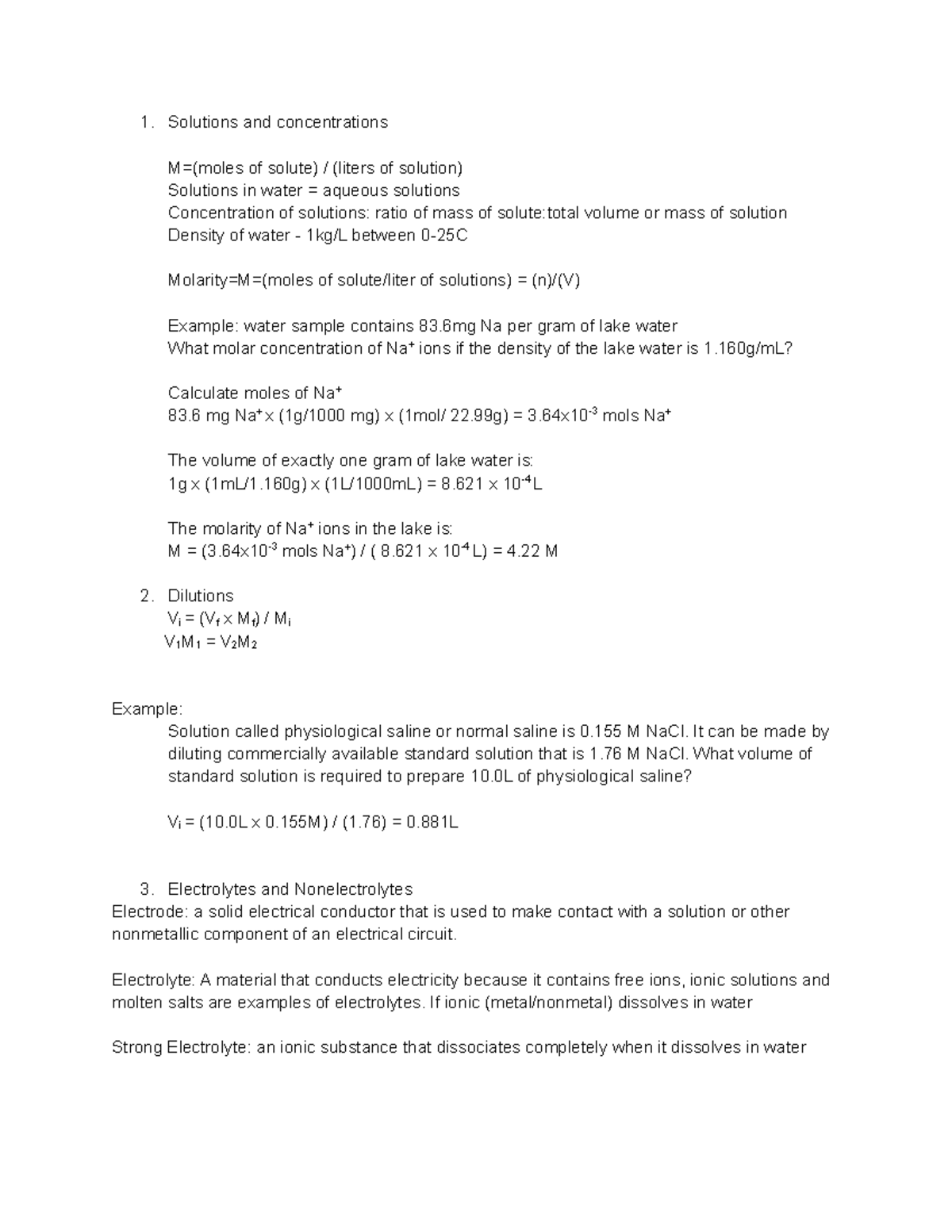 General Chemistry 2 Exam - Key Topics & Concepts Summary - Studocu
