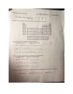 Chem Phw5-rheilynnfletcher - Phw5, Chem. F2024 Name: Zheilynn Fretcher 