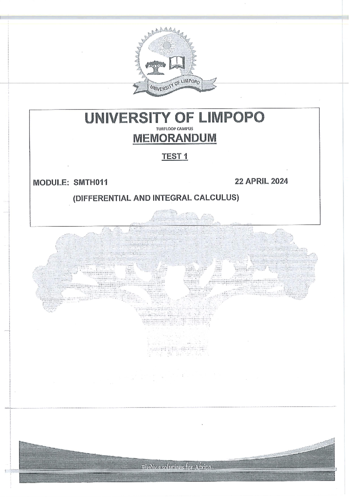Final MEMO TEST 2 - Comprehensive Memo for Test 2 Review - Studocu