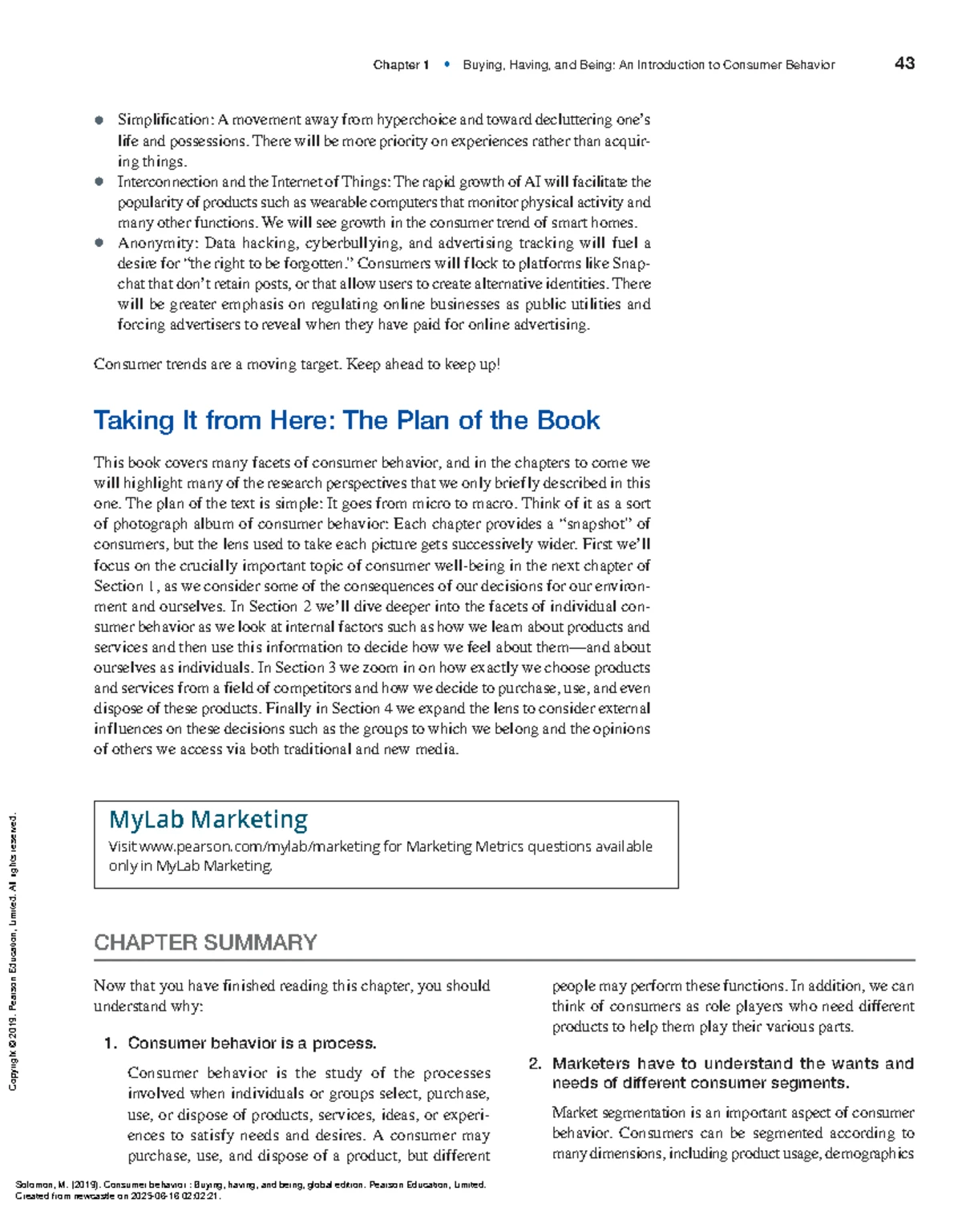 188 Section 2: Internal Influences on Consumer Behavior - Chapter ...