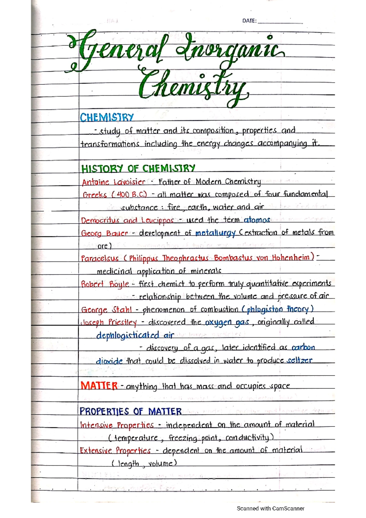 Analytical Chemistry Lecture Notes - Key Concepts and Methods - Studocu