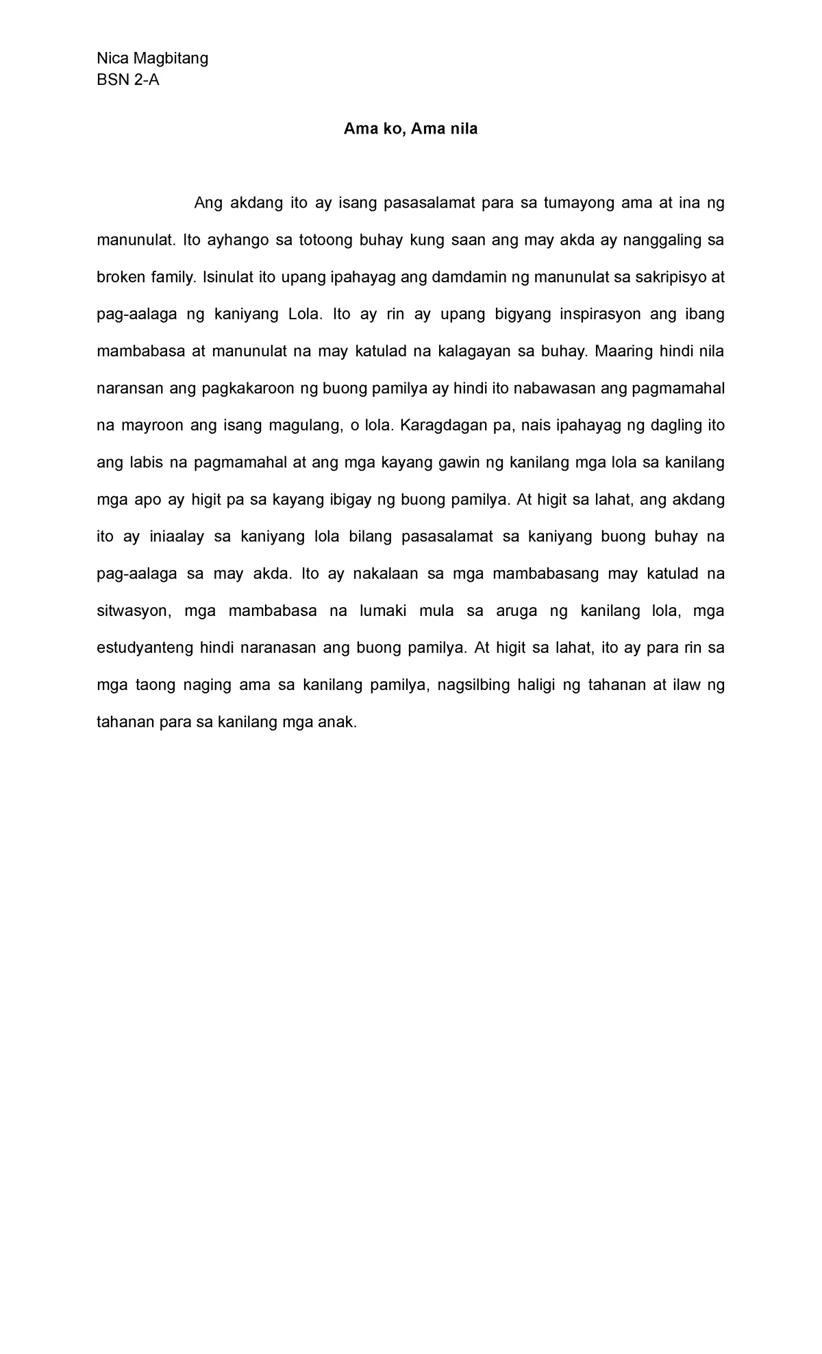 BSN 1E GRP 4 Lab Report on Culture Media Preparation and Analysis - Studocu