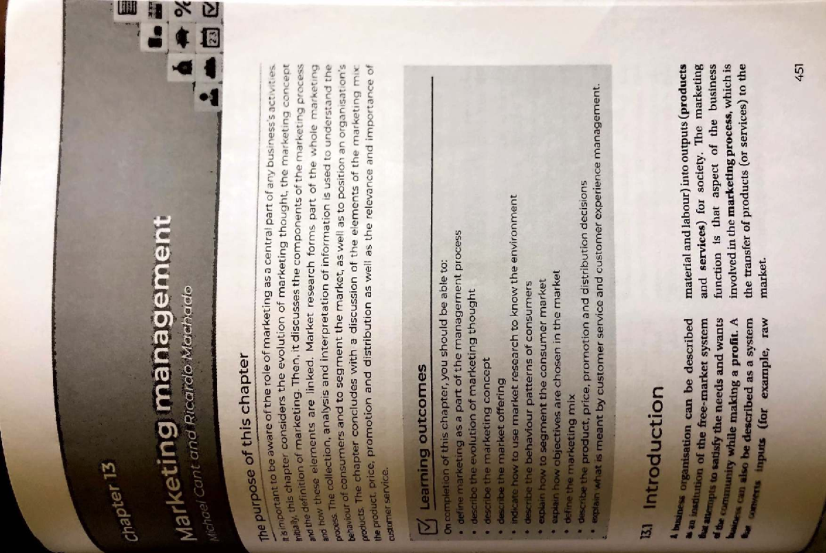 Final Exam Study Guide for Course 101: Marketing Management Concepts ...