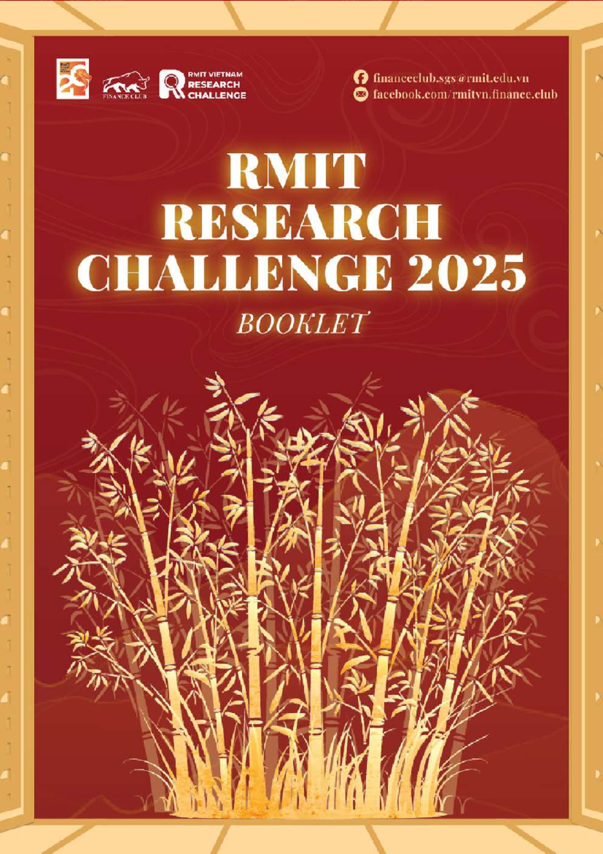 [RRC25] Official Booklet: RMIT Research Challenge 2024 Timeline ...