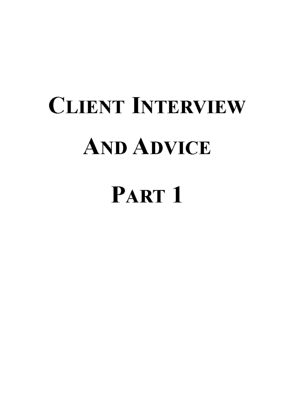 Client Interview & Advice: Torts of Trespass, Battery, & Nuisance Part ...