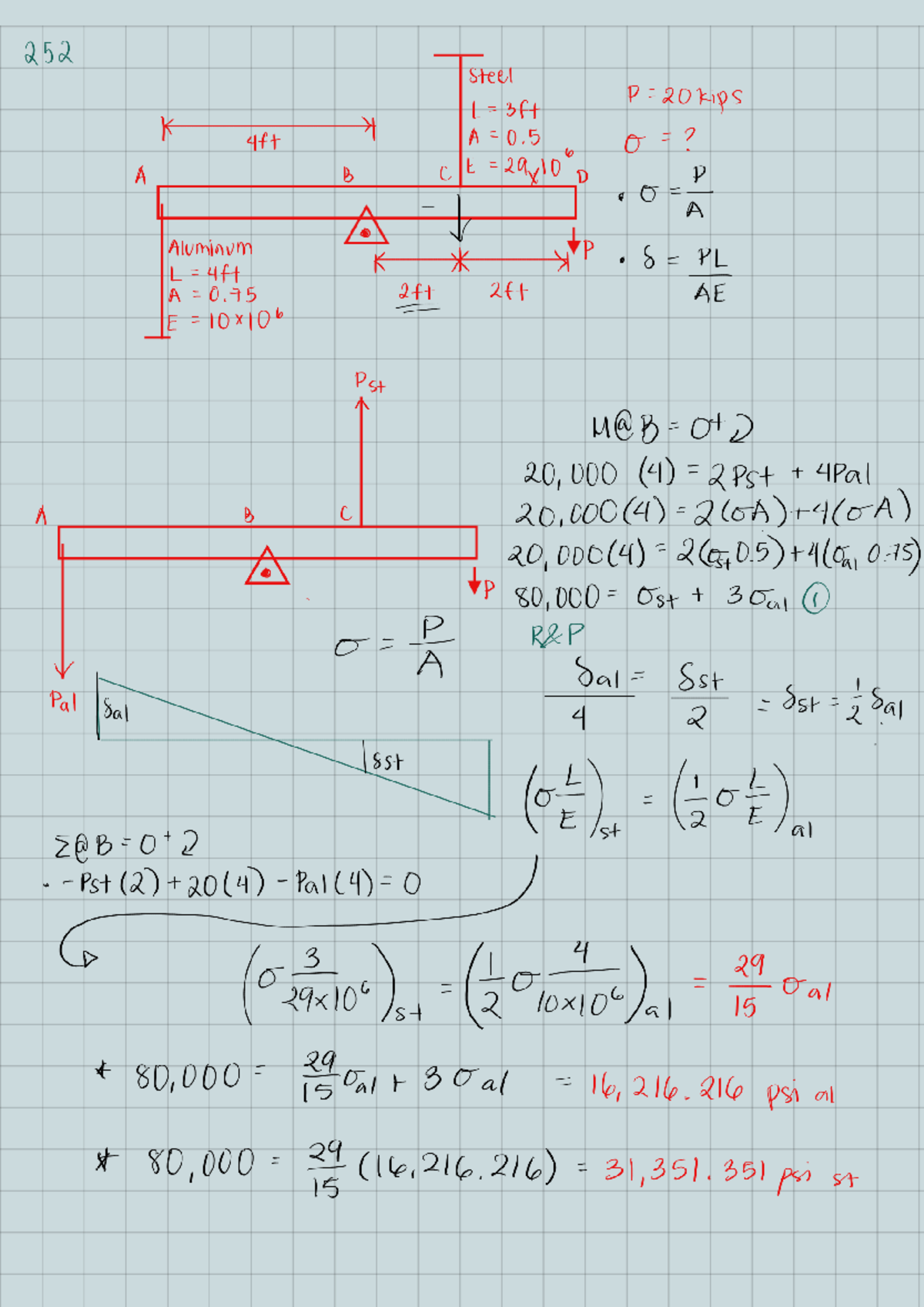Notes 241012 091929 - strength of materials - Mathematics - 252 Steel ...
