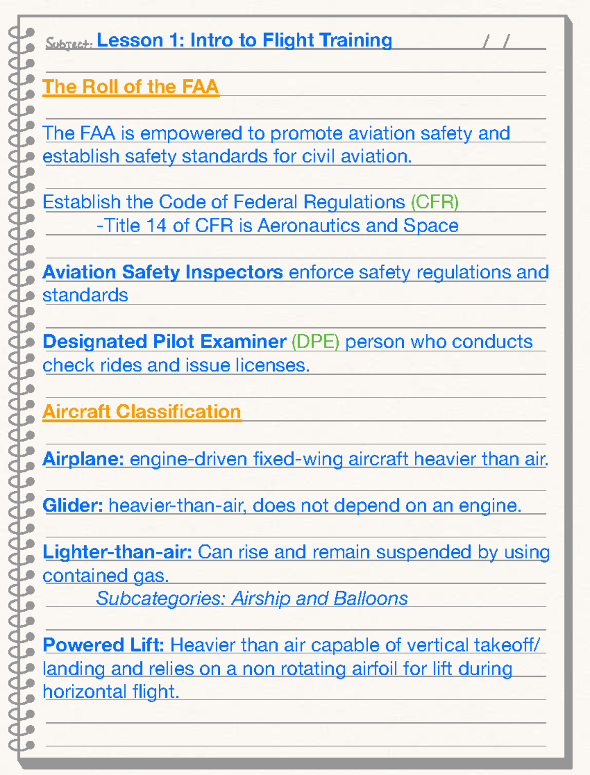 Pilot Certifications and Requirements for ATP, CFI, and Private Pilots ...