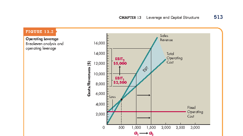 CHAPTER 13: Operating Leverage & Capital Structure Analysis (7491-PIE ...