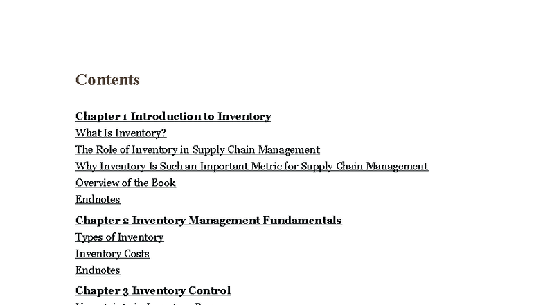 Inventory Management Fundamentals: A Comprehensive Guide (SCM 101 ...