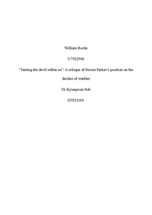 William Roche u7922596 ASIA2096 Book Review - William Roche u ASIA2096 ...