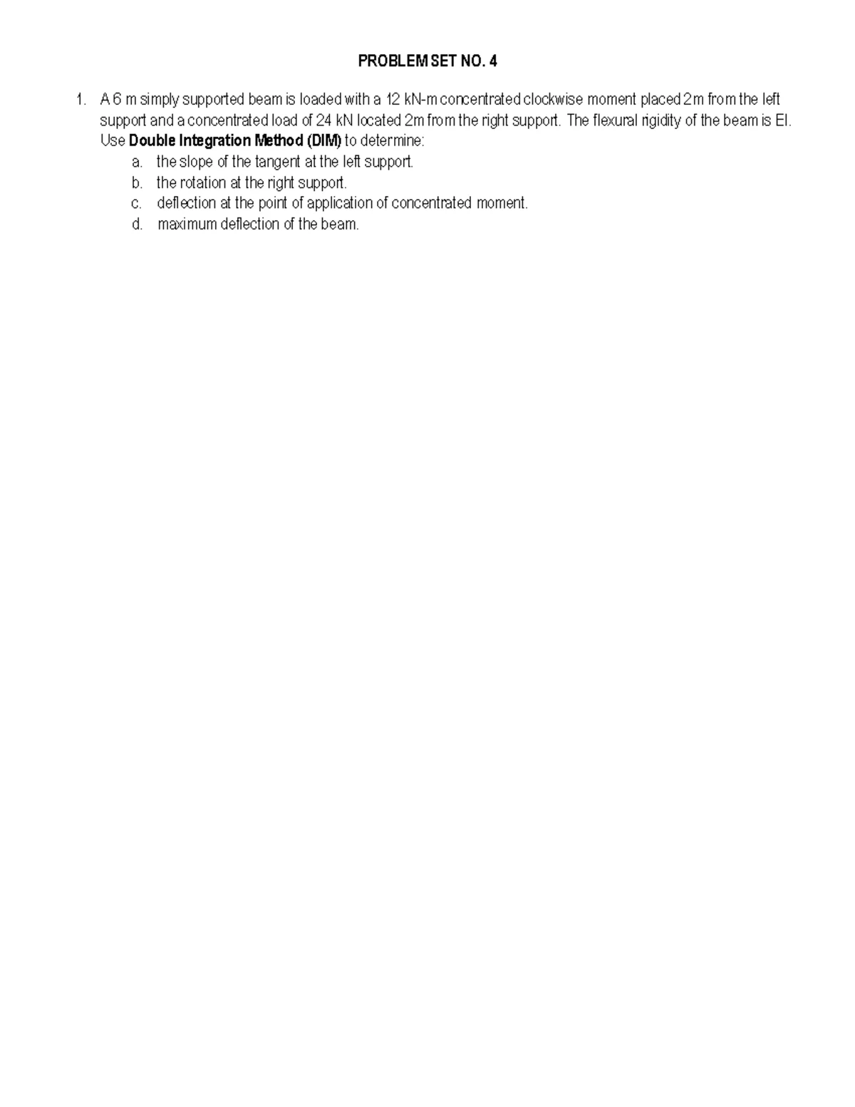 Analysis and design of beams problems - Civil Engineering - Studocu