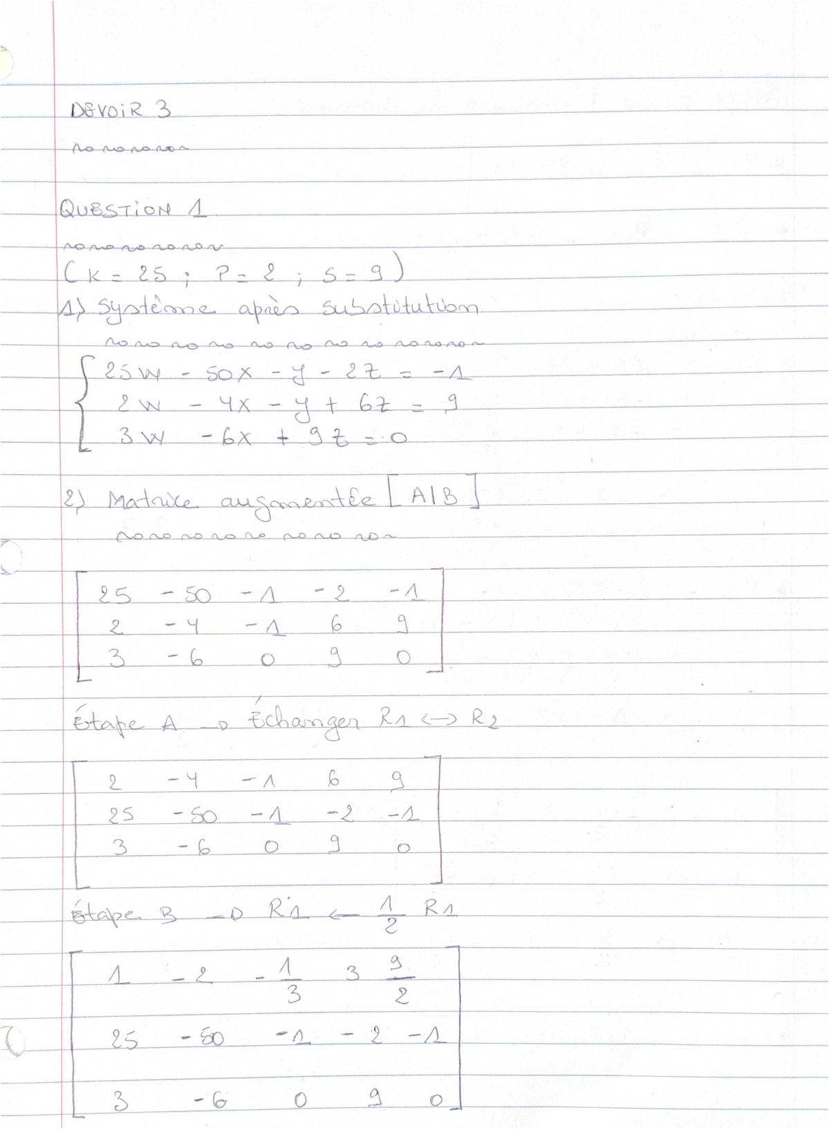 Math 3 Assignment: Problem Set and Solutions - Studocu