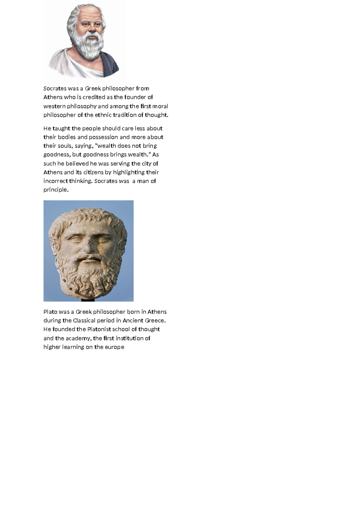 Socrates and Plato: Foundations of Western Philosophy - Studocu