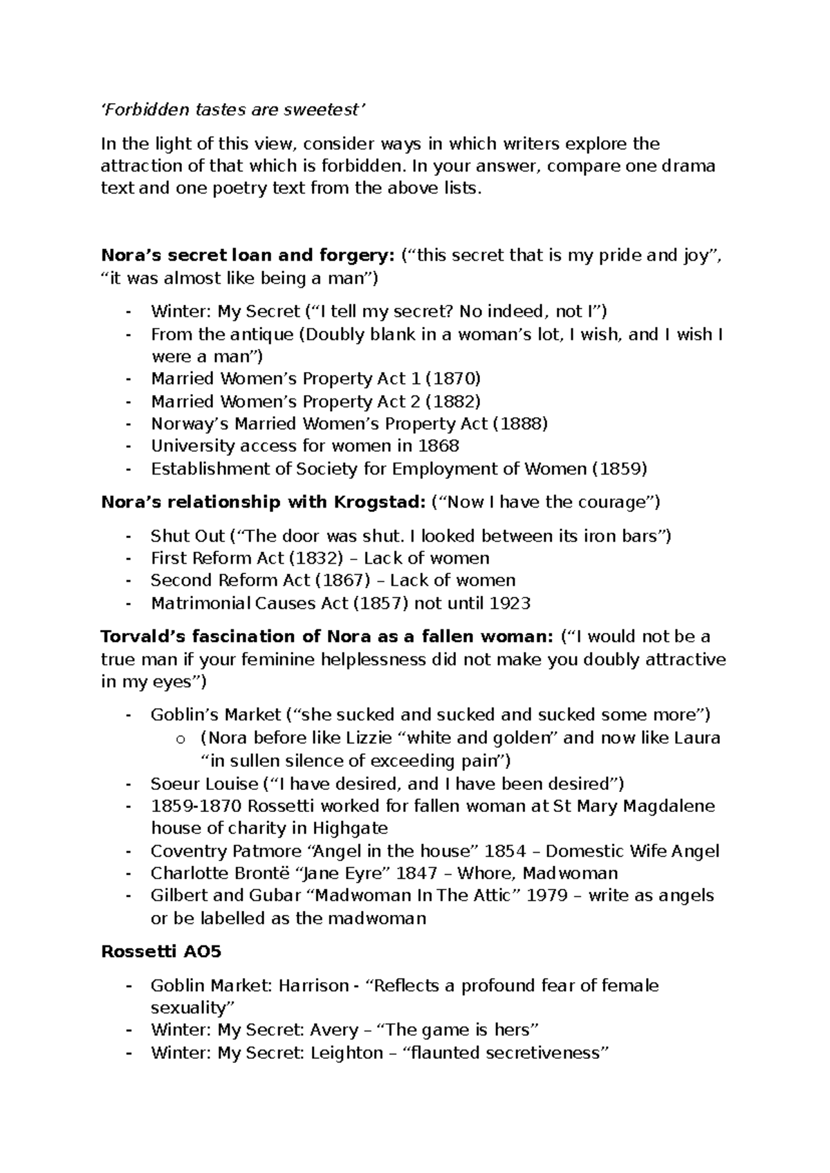 Exploring Forbidden Themes in Drama and Poetry: A Comparative Study ...