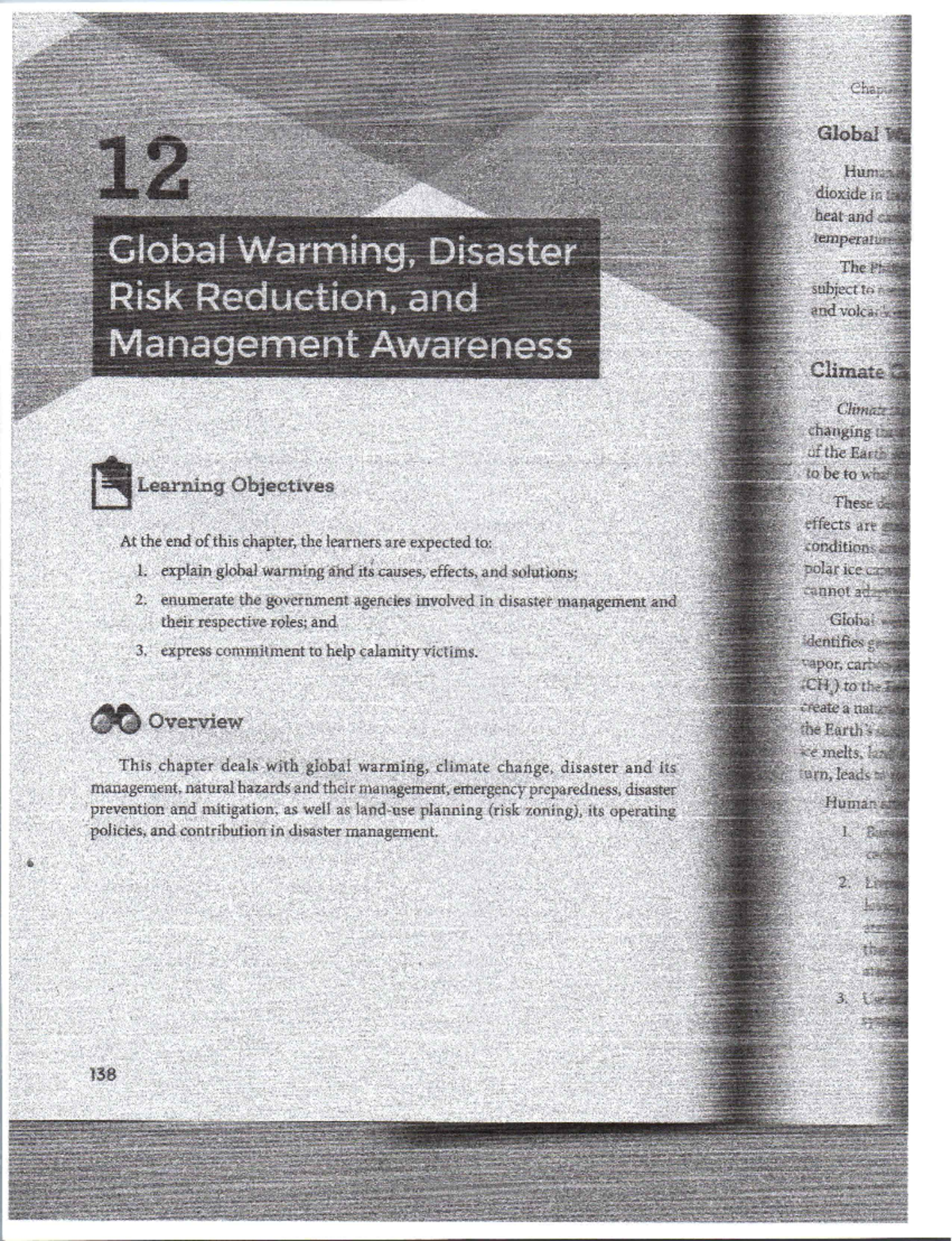 12. Global Warming: Disaster Risk Reduction & Management Awareness ...