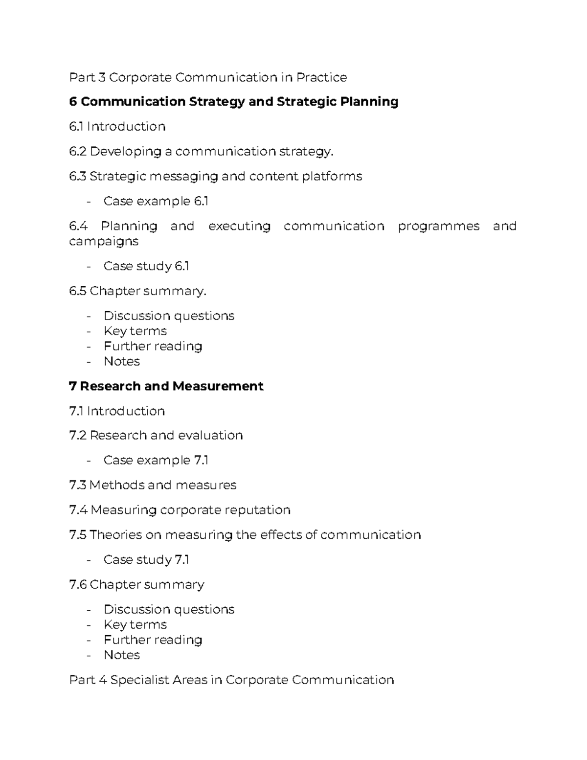 Corporate Communication Notes CCO201: Strategies & Case Studies - Studocu