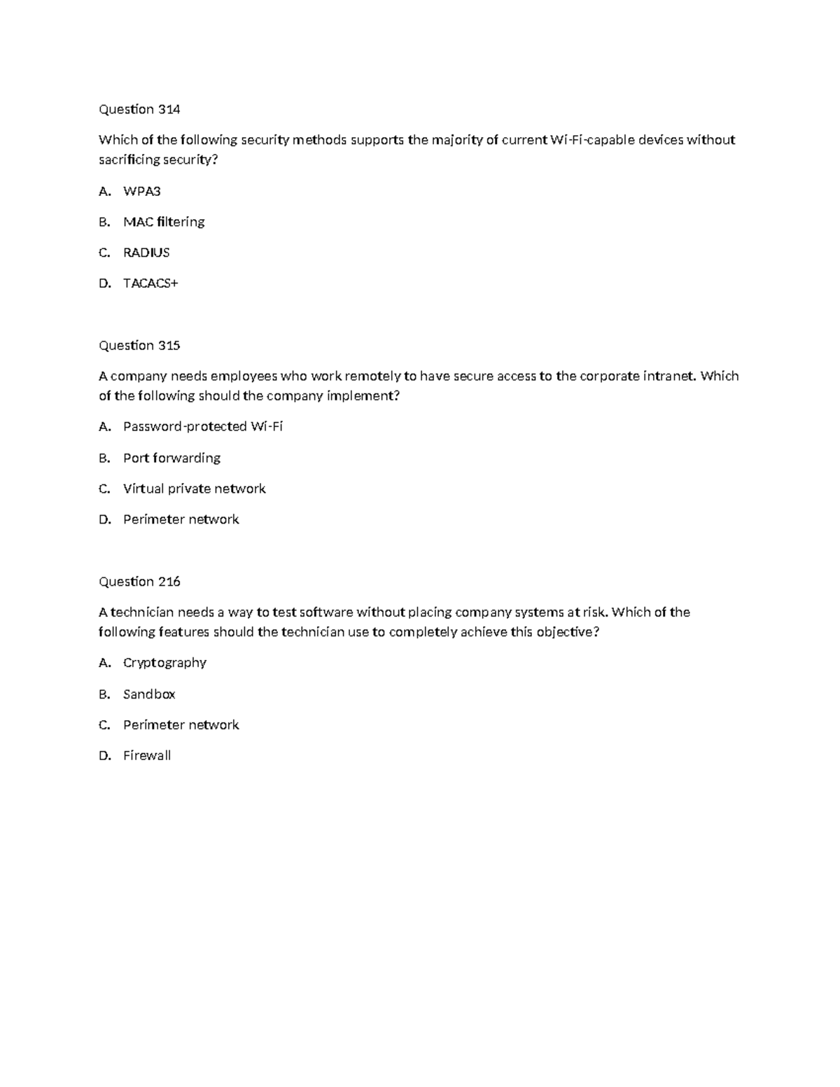 IT Security Exam Questions: Comprehensive Review and Practice (CISSP ...