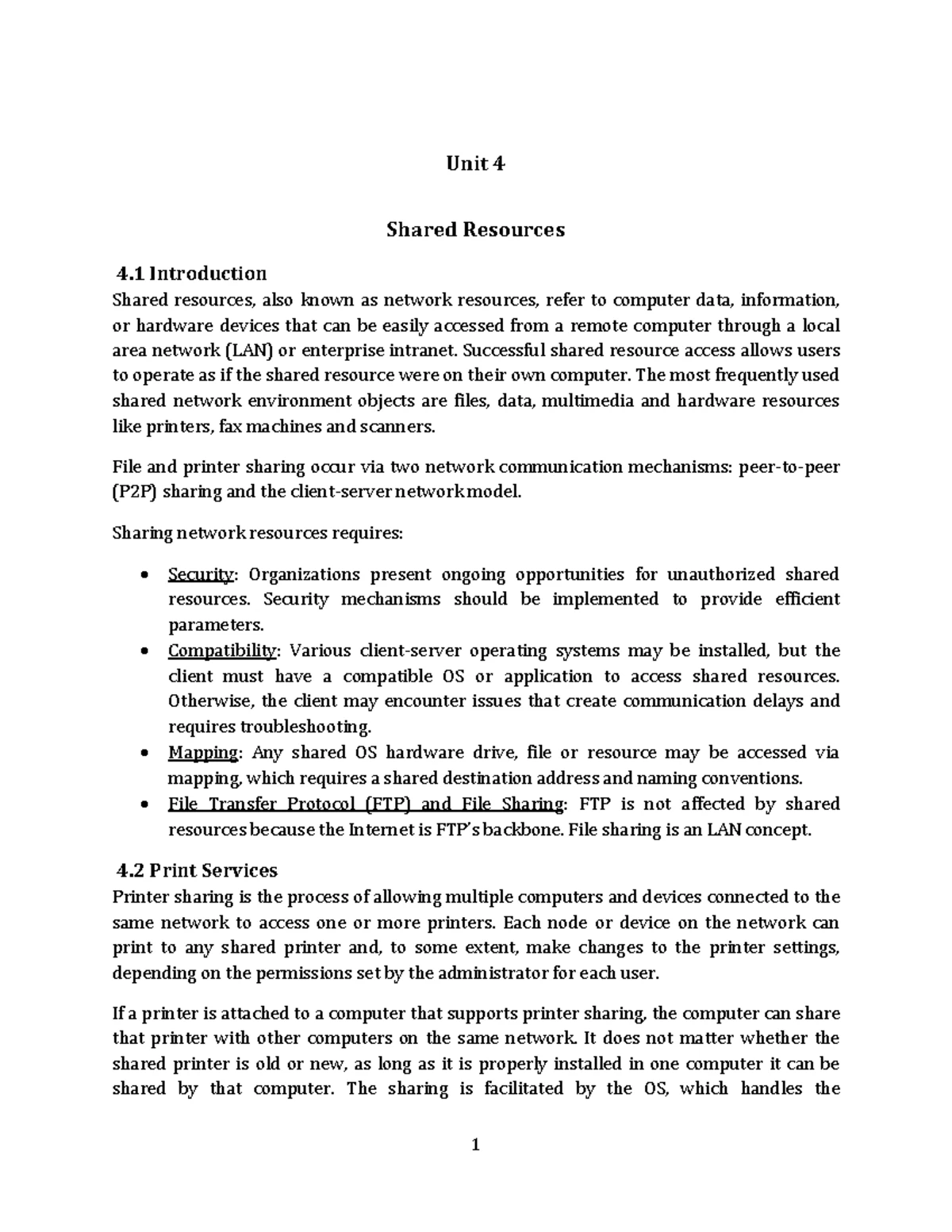 UNIX Programming - Socket Concepts and Interprocess Communication Notes ...