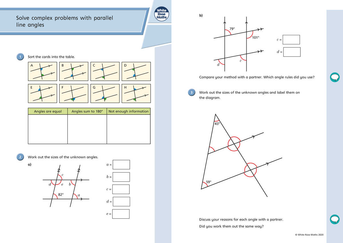 [466590] Final Exam Solutions: Parallel Line Angles & Problem-Solving ...
