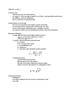 Module 8 - Notes - Module 8: Correlation Preliminaries—Plotting Data ...