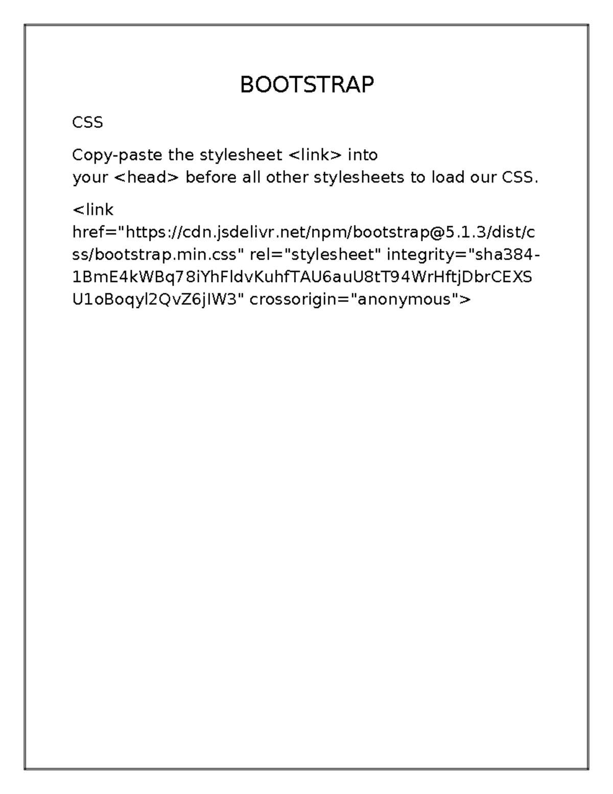 Bootstrapnotes - this is very good notes and easily - BOOTSTRAP CSS ...