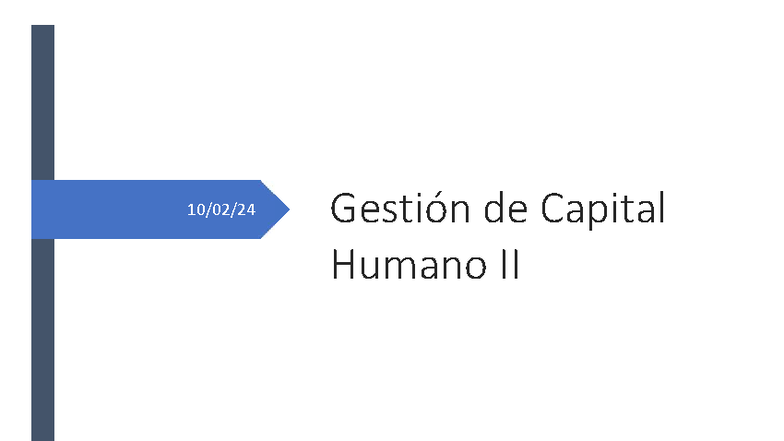 Gestión de Capital Humano II: Tendencias y Desafíos Actuales - Studocu