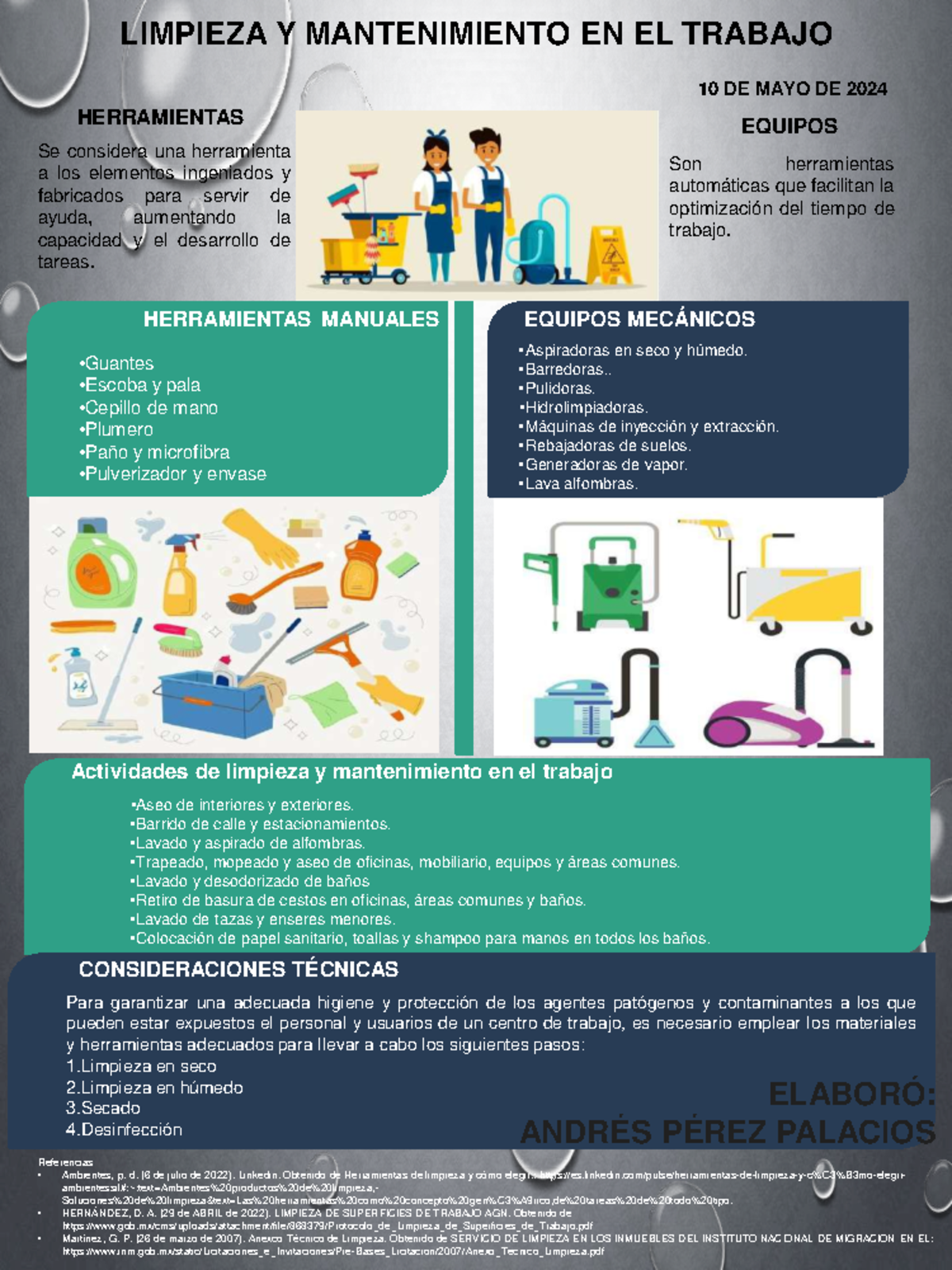 Guía de Limpieza y Mantenimiento en el Trabajo - 2024 - Studocu