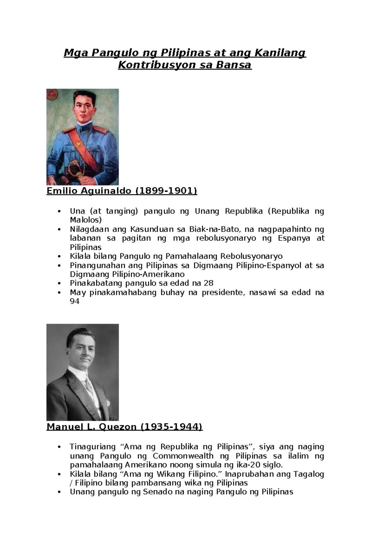 General Education: Pen Names of Filipino Protagonists & Language ...