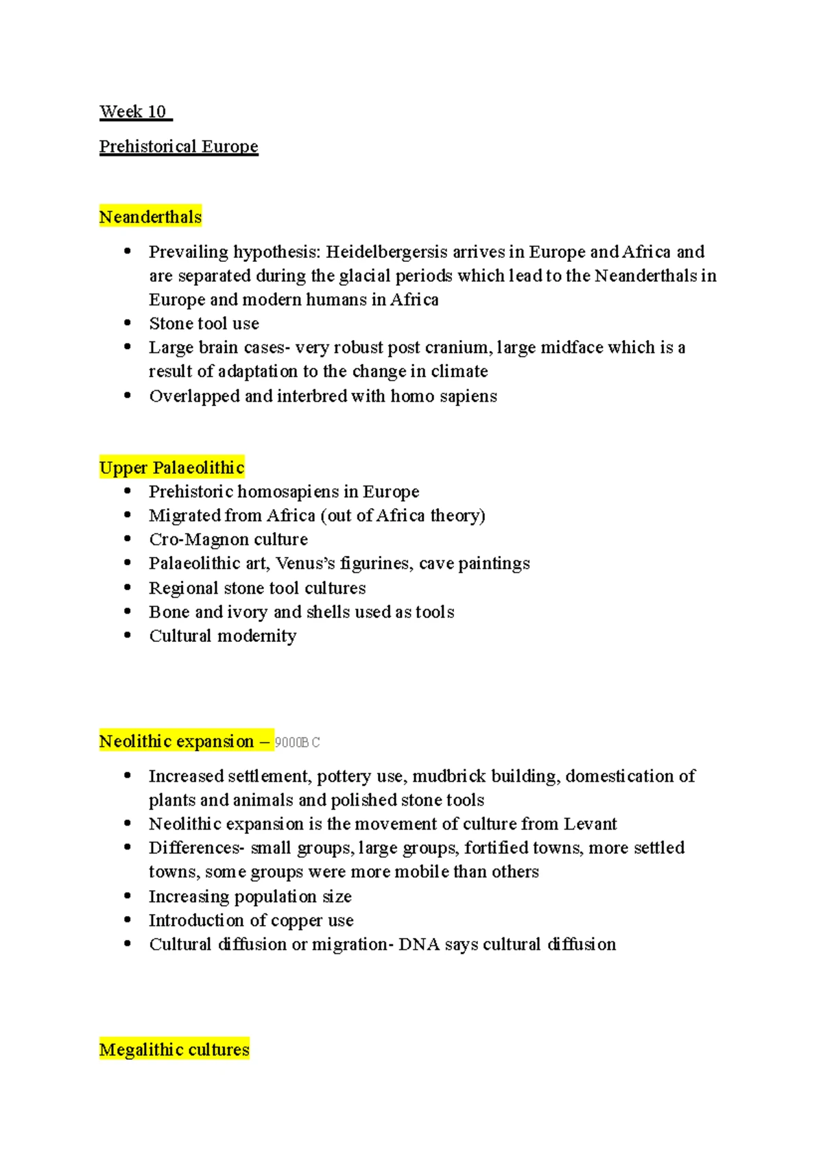 Archeology 2 - Summary of Lithic Technologies and Flintknapping - Studocu