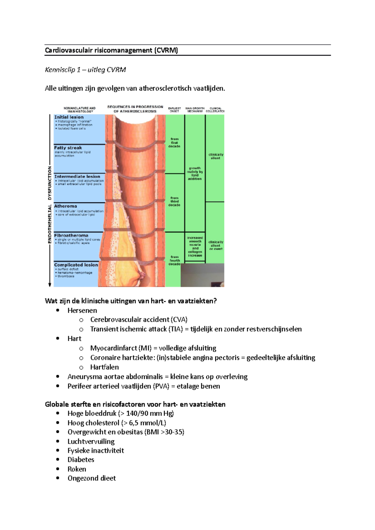 HC CVRM Kennisclip 1: Cardiovasculair Risicomanagement en Behandeling ...