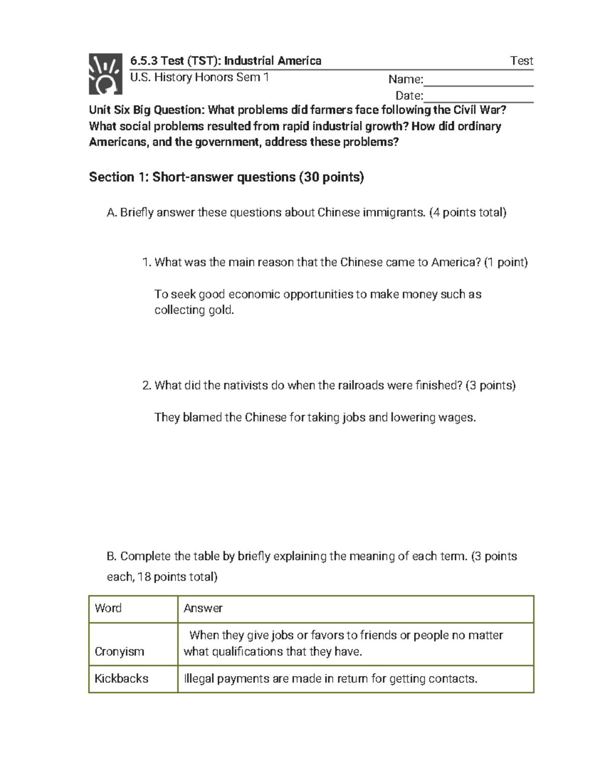 6.5.3 Test (TST) - Industrial America (Test) - 6.5 Test (TST ...