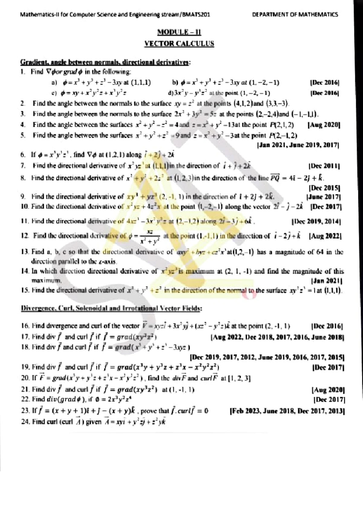 Machine Learning (BCS602) Important MCQs for Exam Preparation - Studocu