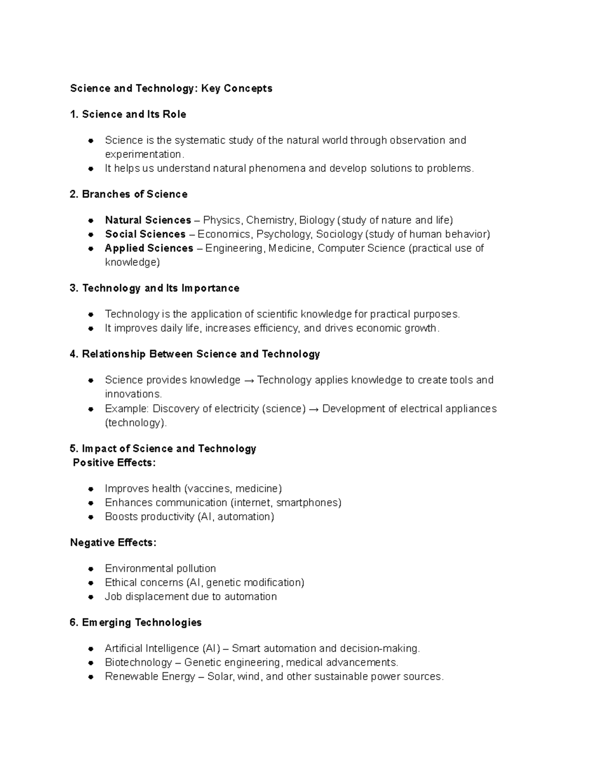 St hehehehehehehe - Science and Technology: Key Concepts Science and ...