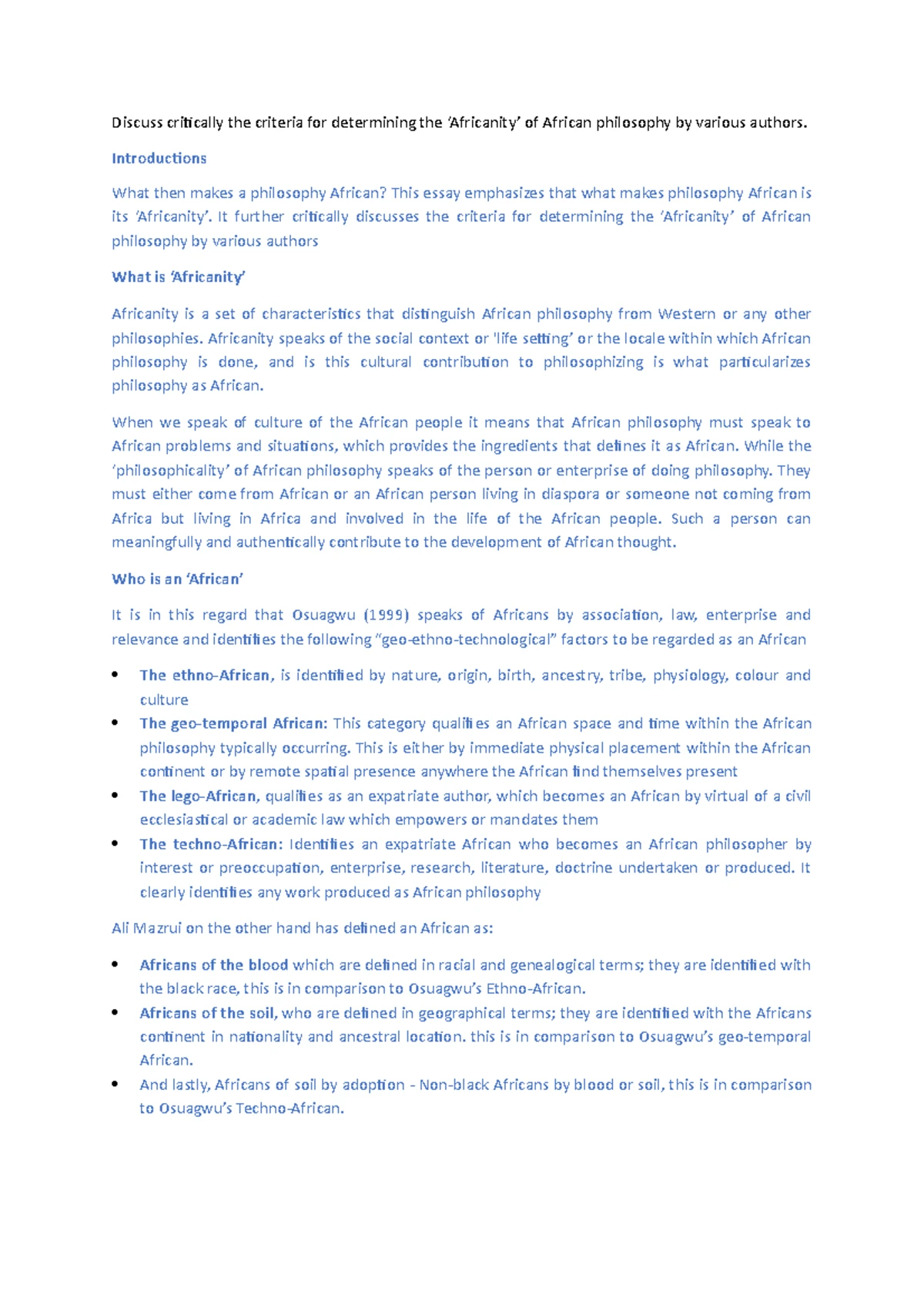 Osuagwu 4 factors - Filosofia Theoretica: Journal of African Philosophy ...