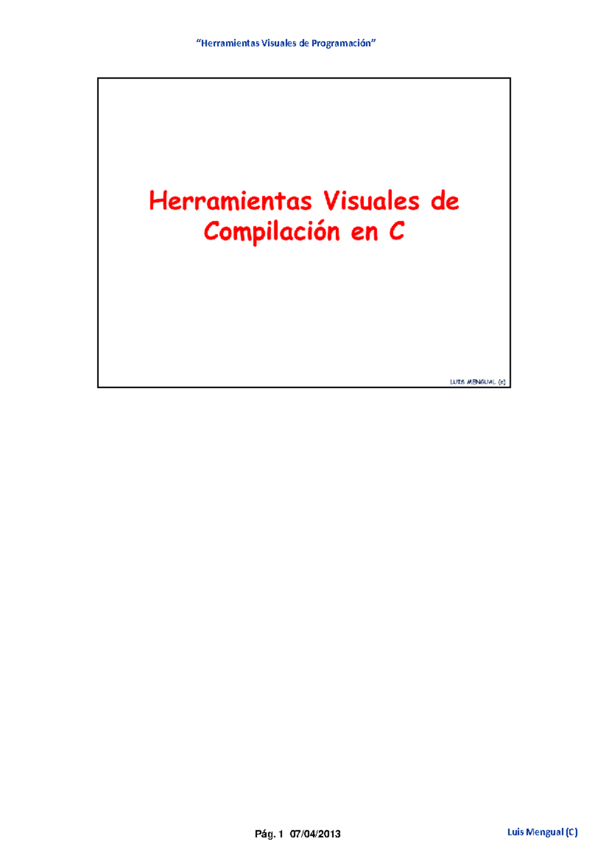 Herramientas Visuales para C++ en Visual Studio 2010 - PROG PN - Studocu