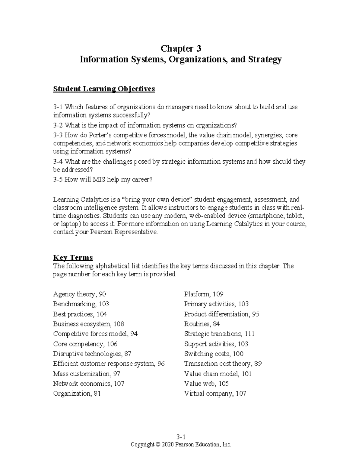 Laudon mis16e im 03 - Lecture notes - Chapter 3 Information Systems ...