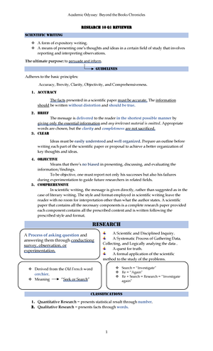 Science 10 Week 6 Q4 - module - Written by: JENNIFER T. BAGUIO ...