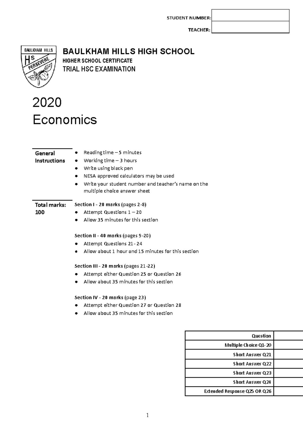 2020 HSC Trial Eco Exam - higtnj2rofk'mlqwpd;, - BAULKHAM HILLS HIGH ...