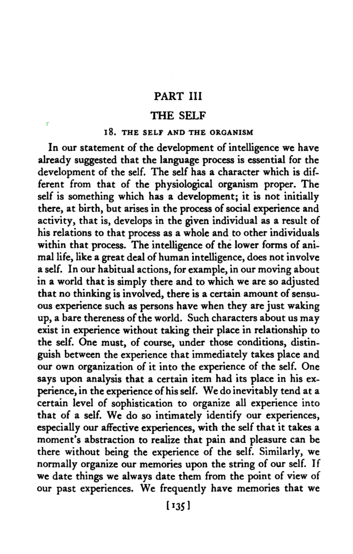 MIND, SELF, AND SOCIETY: Understanding the Development of Self (MS ...