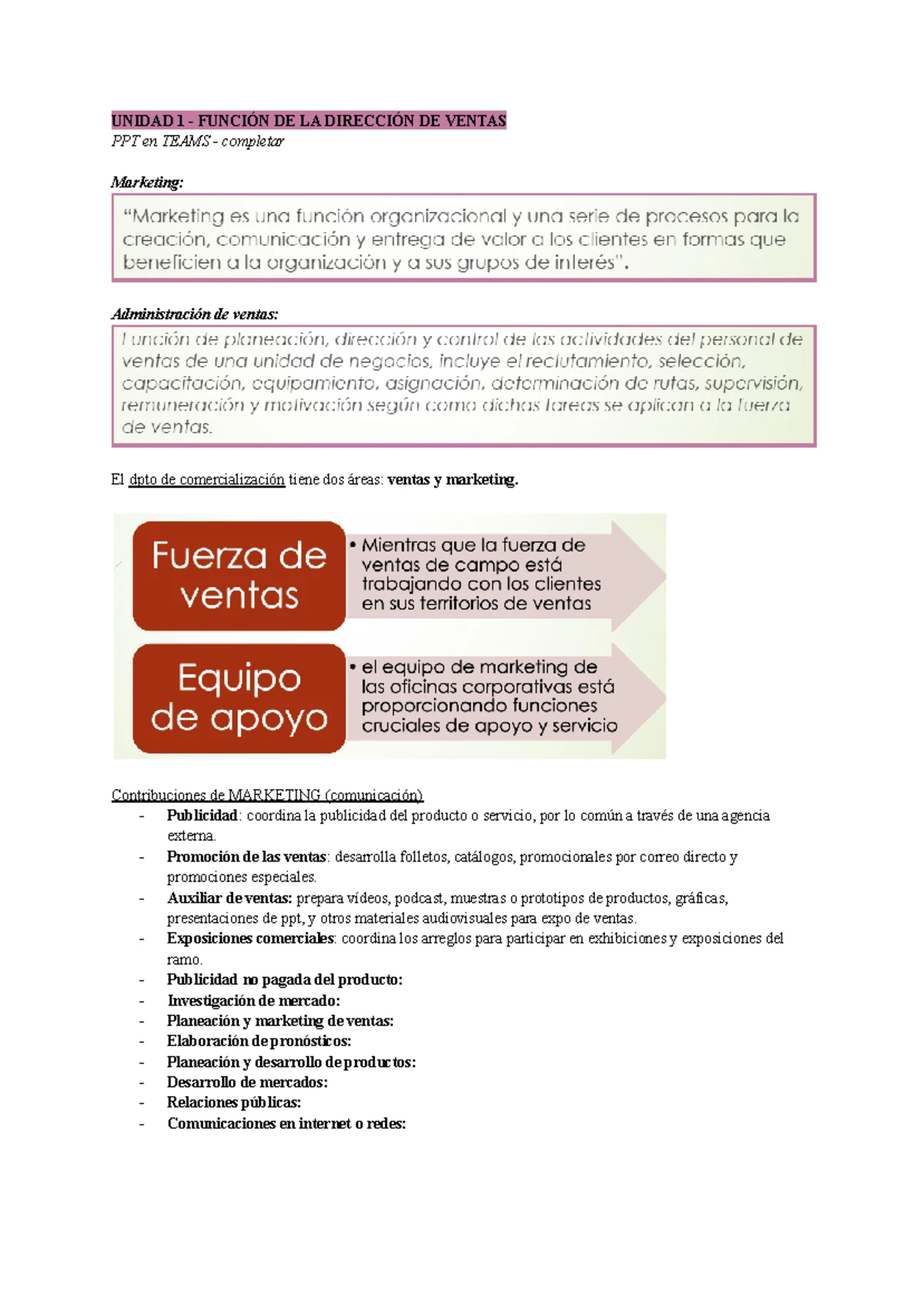 Estrategias de Venta y Evolución del Consumidor - Apuntes 1 Parcial ...