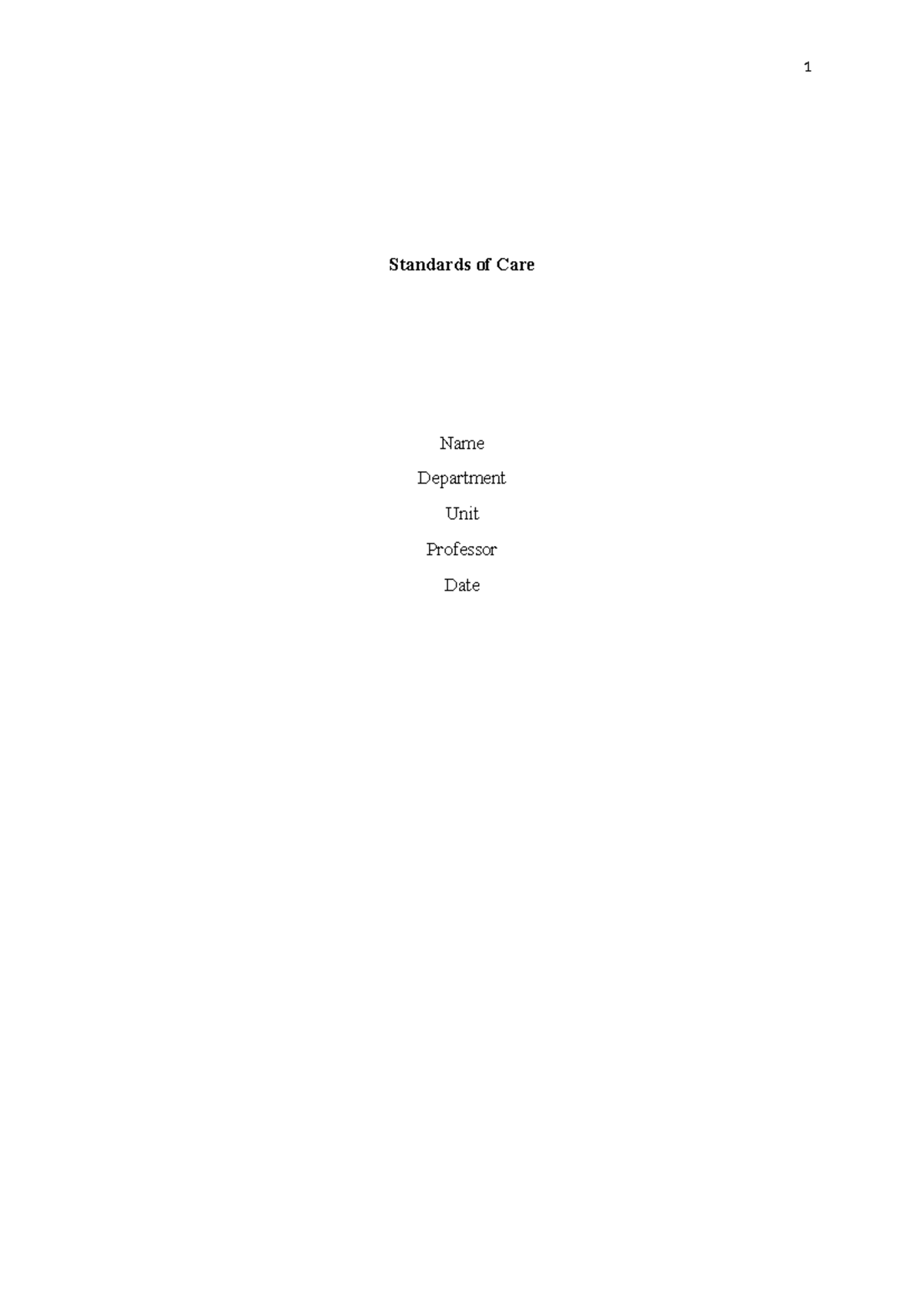 Standards of Care and Risk Management in Nursing: Case Study of Yolanda ...