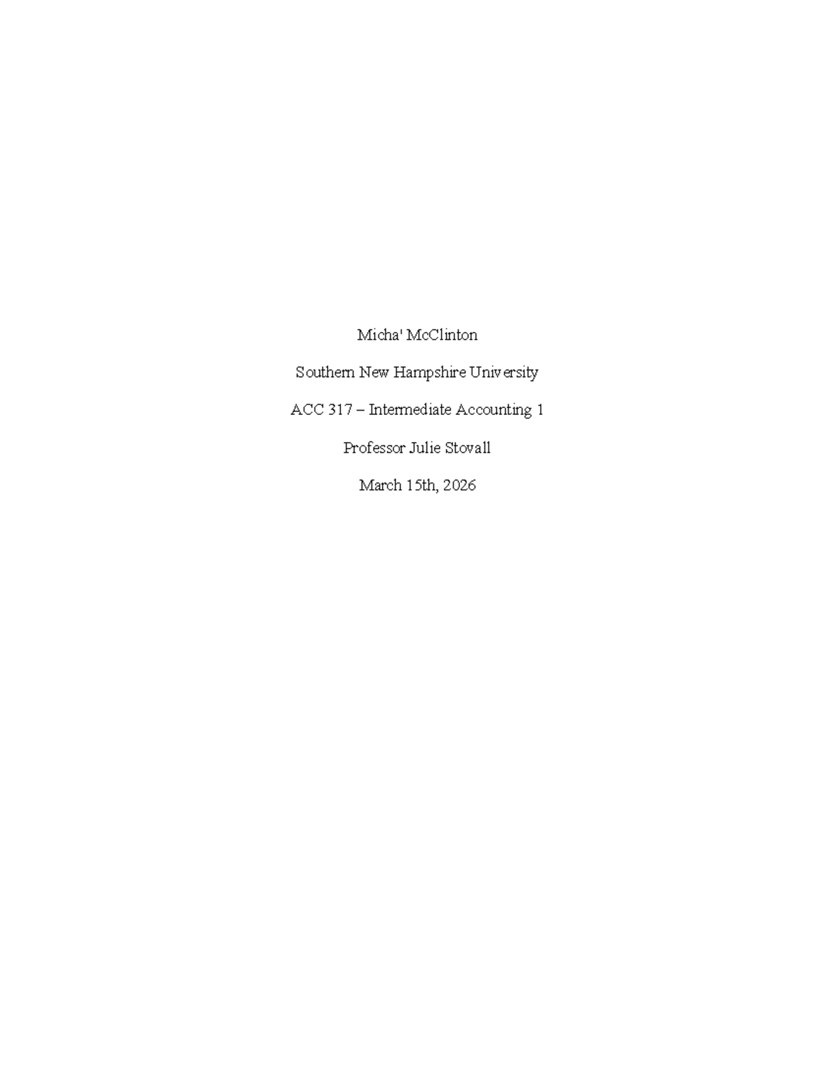 ACC 317 - Understanding Footnotes in Financial Statements - Studocu