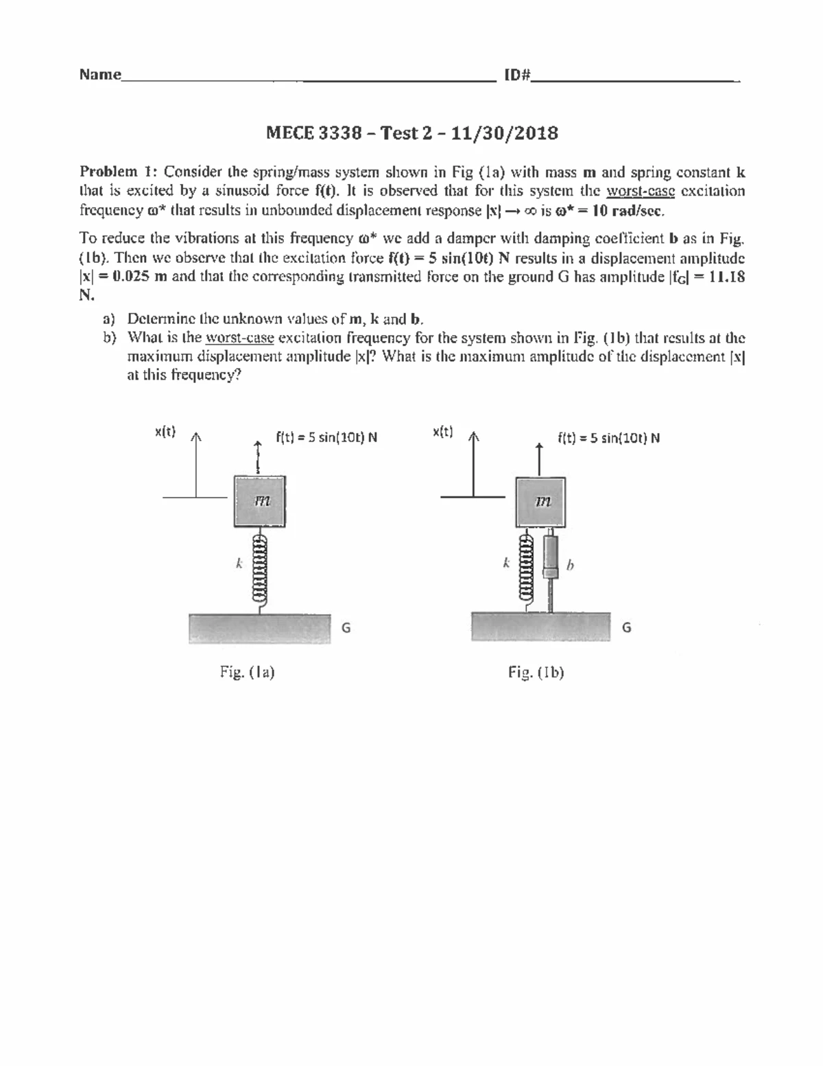 MECE 3338 Funwork 9 F23 - Homework 9 Solutions and Analysis - Studocu