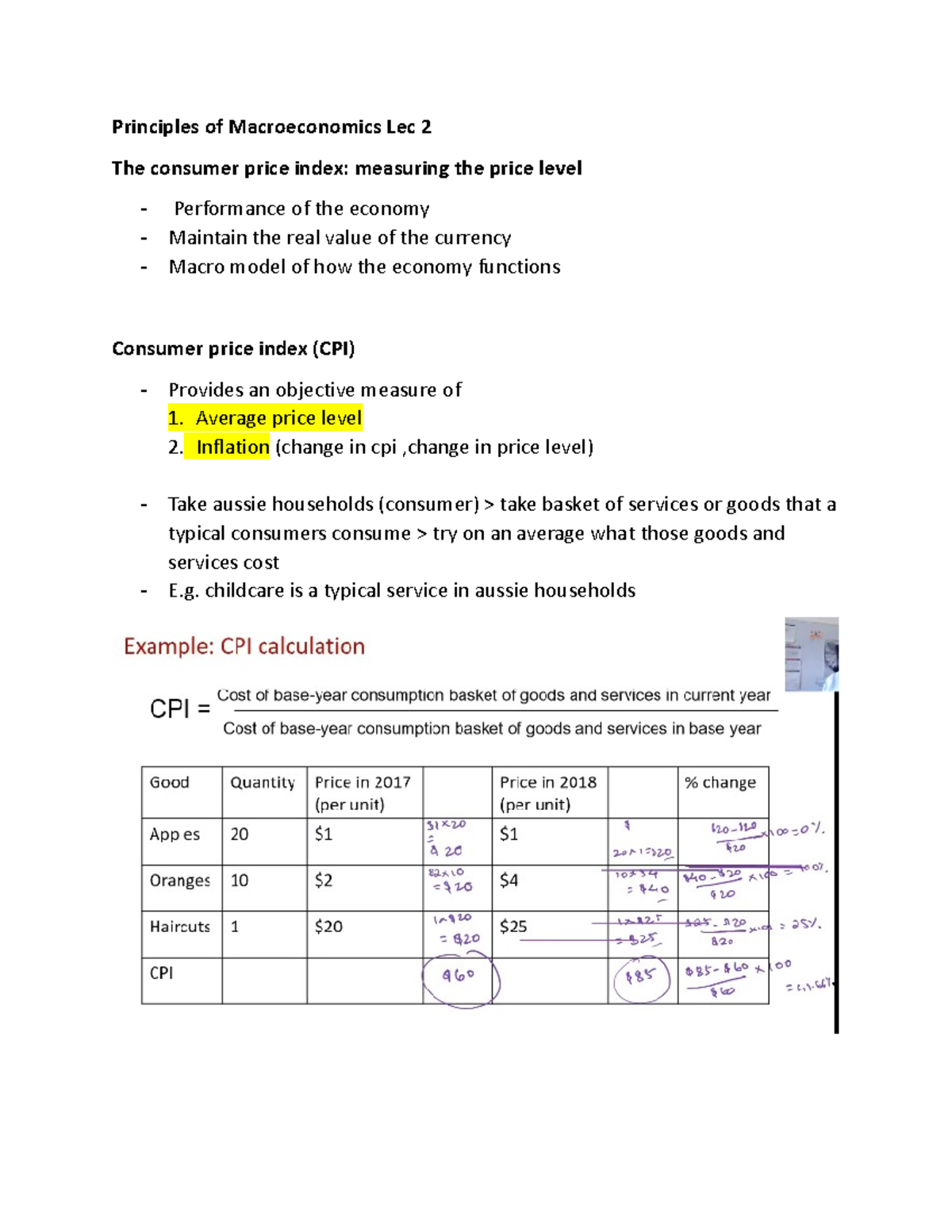 Principles of Macroeconomics Lec 2 REAL - Principles of Macroeconomics ...