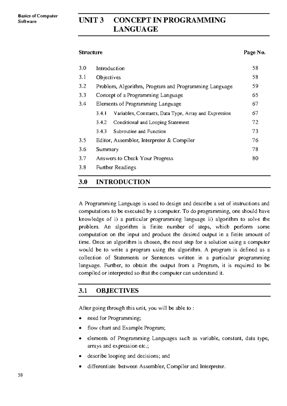 Unit-8 Concept in Programming Language - Structure Page No ...