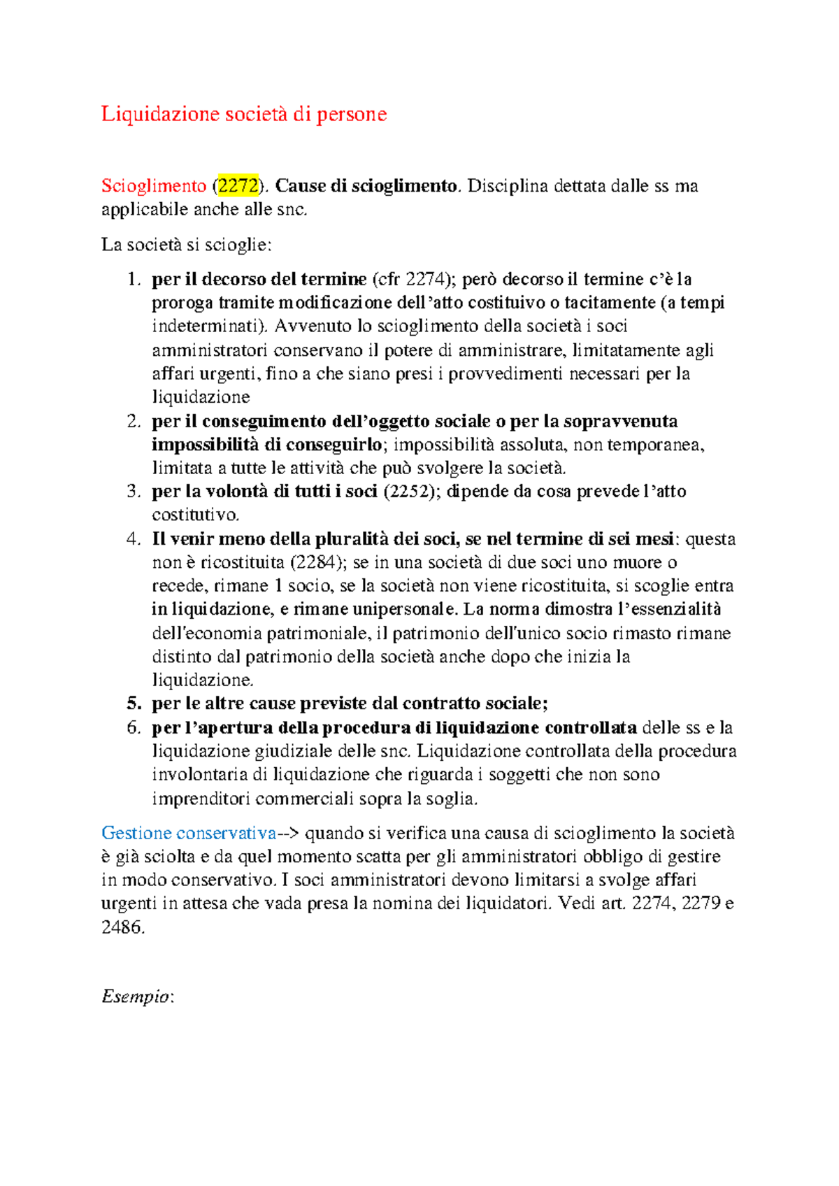 Liquidazione società di persone: Normativa e procedura di scioglimento