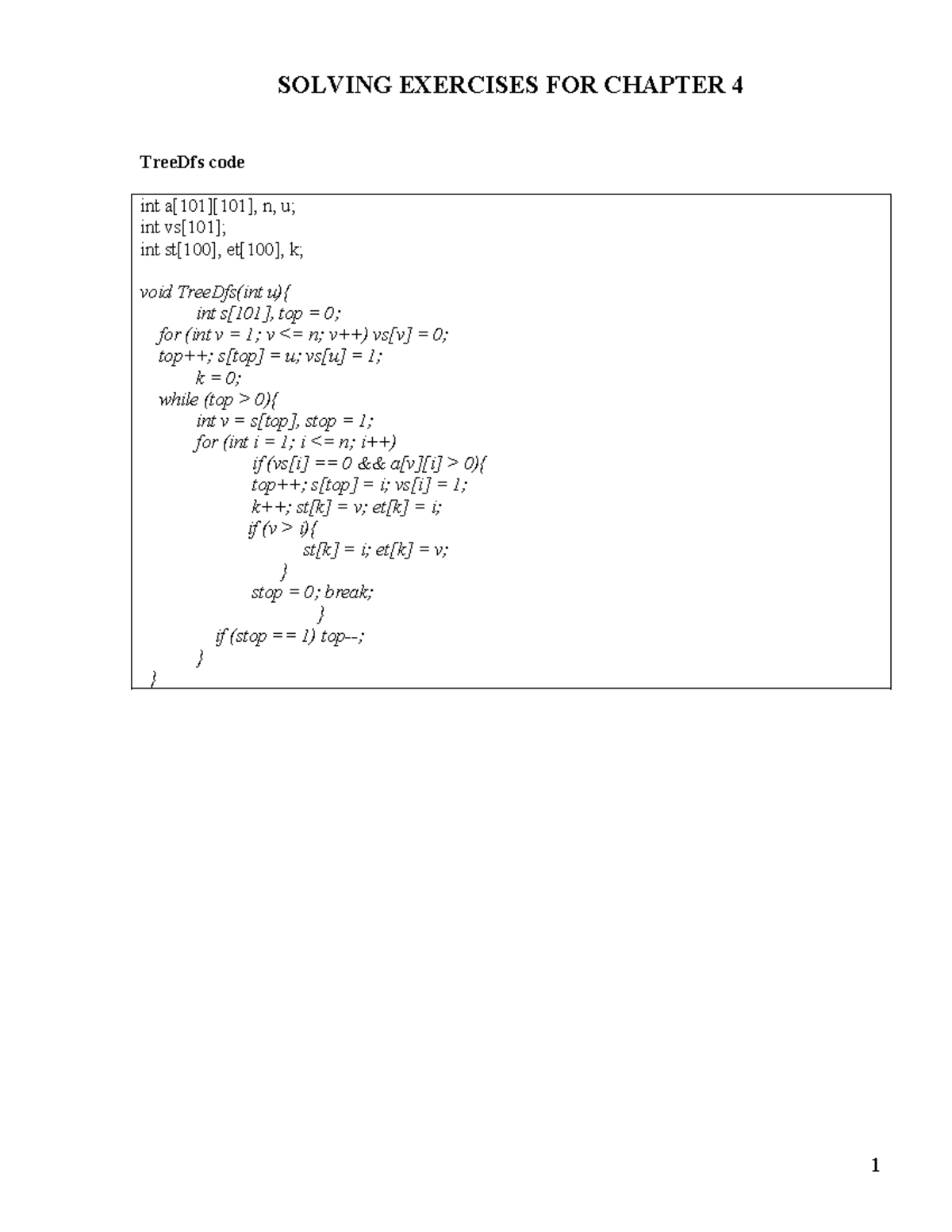 04-Solving Exercises for Chapter 4: Graph Algorithms and Spanning Trees ...
